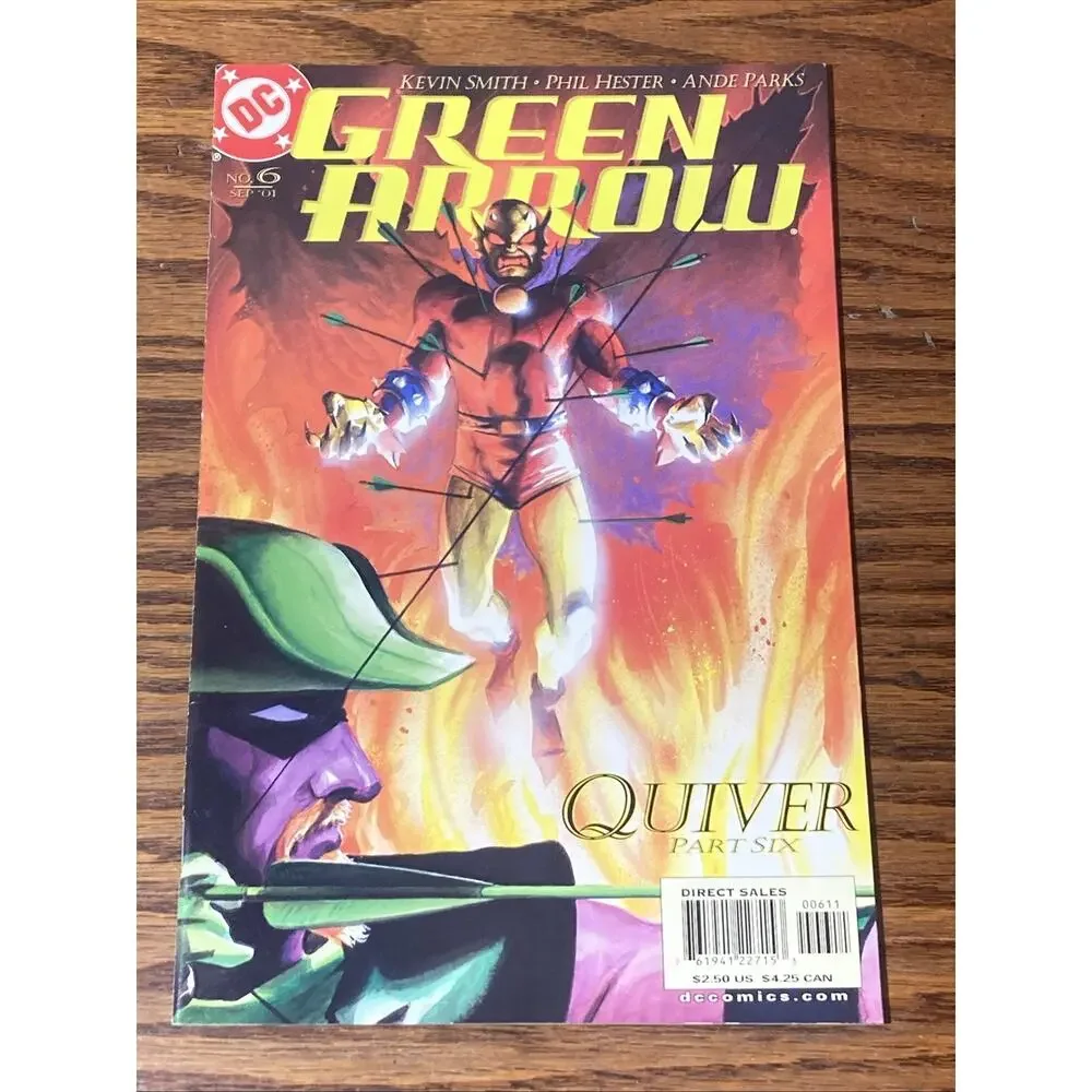 Green Arrow #6 Sept 2001 Quiver Part Six DC Comics
